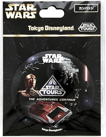 Amazon スターウォーズ 缶バッジ カン バッジ ダースベイダー C 3po ストームトルーパー ディズニー スターツアーズ Starwars ランド限定 グッズ アニメ 萌えグッズ 通販