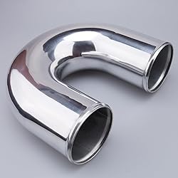 AC PERFORMANCE 4" (102mm) OD 180 Degree Aluminum