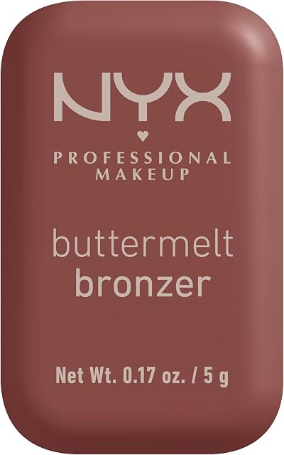 NYX Buttermelt Powder Bronzer Butta Dayz 12H Wear Cruelty Free 8 shades