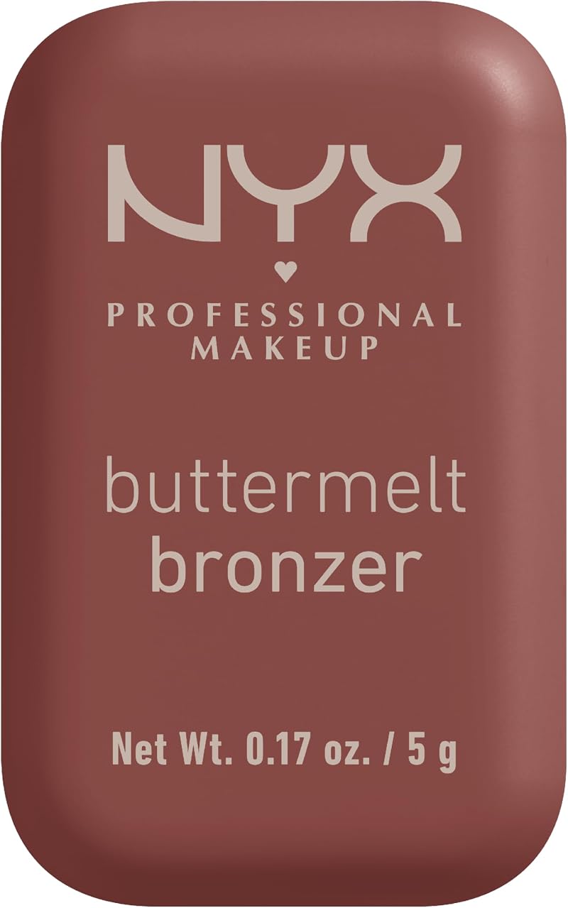 NYX Buttermelt Powder Bronzer Butta Dayz 12H Wear Cruelty Free 8 shades