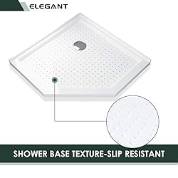 ELEGANT Shower Base 38 in. D x 38 in. W x 3