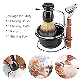 Shaving Kits for Men Gift Set，4 Piece - Includes