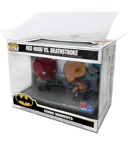 Pack De 4 Protectores Pop Para Figuras Funko Towns, Moments Y Rides – Vitrinas Transparentes De 0.5 Mm, Resistentes A Arañazos Con Base De Bloqueo Automático Y Película Protectora