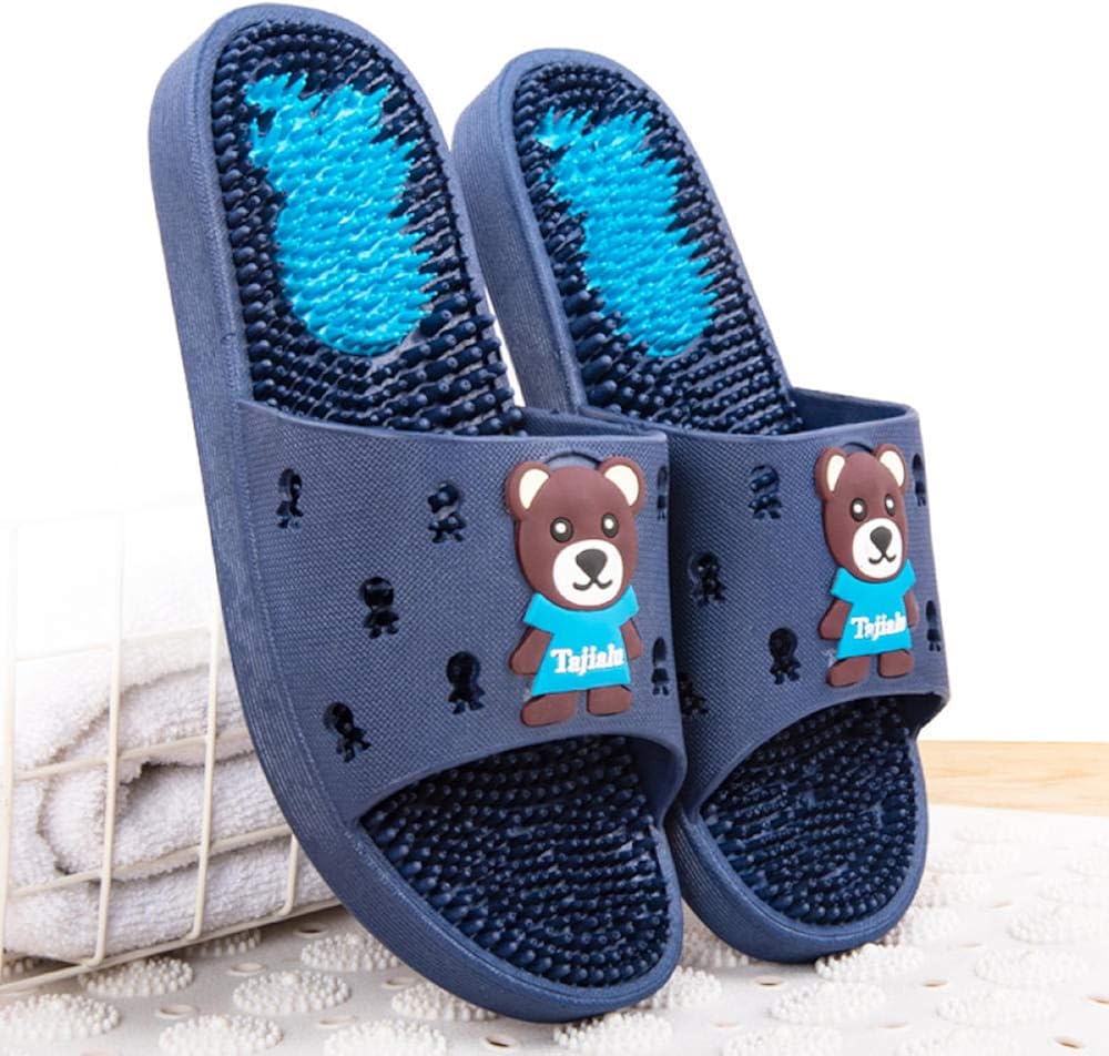 Cxypeng Unisex Bath Slippers, Antislip deodorant massage slippers