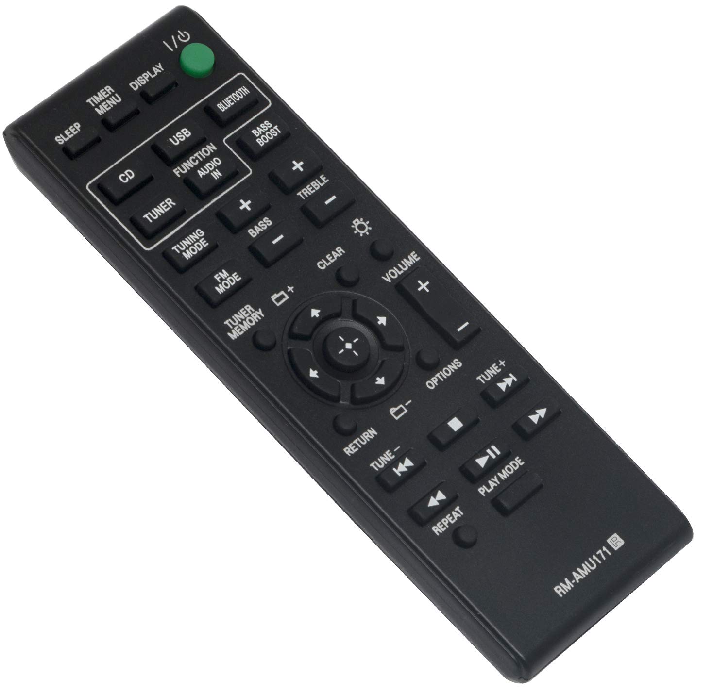 ALLIMITY RM-AMU171 149229711 Remote Control Replaced for Sony Audio System HCD-SBT100 CMT-SBT300WB CMT-SBT300W CMT-SBT100B CMT-SBT100 CMT-BT80WB CMT-BT80W CMT-BT60B CMT-BT60