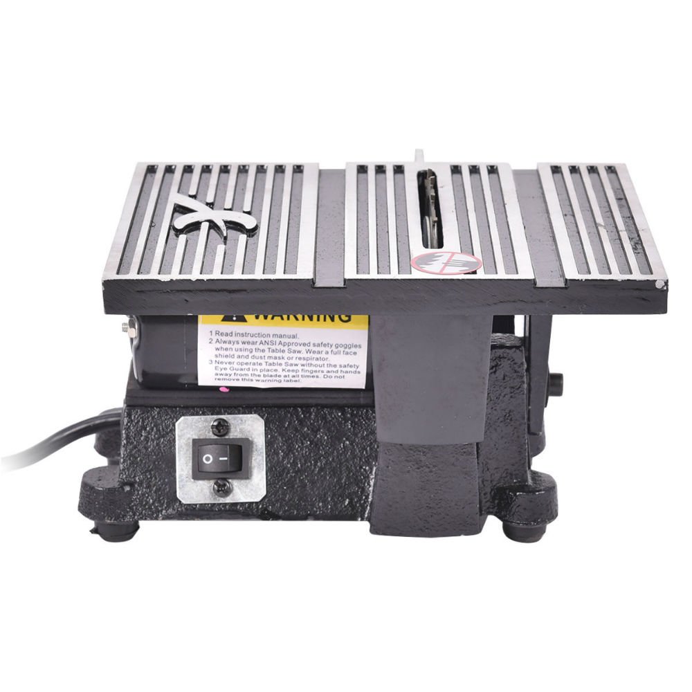 New 4" Mini Electric Table Saw Tablesaw 8500 RPM Hobby And Craft Power