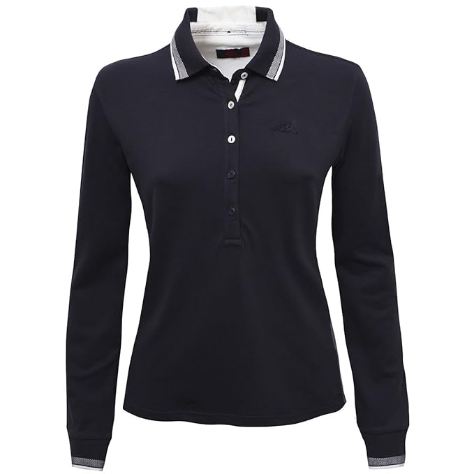 polo robe di kappa manica lunga