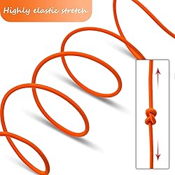 1/8" Bungee Shock Cords,32 Feet Elastic Nylon Cords