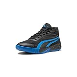 PUMA Men's Court Pro Basketball Shoes, Black-Team