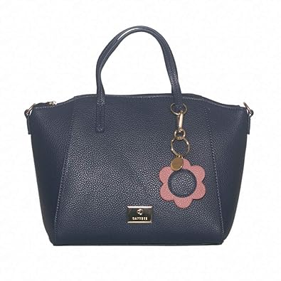 Caprese Ruby Womens Satchel (Navy)