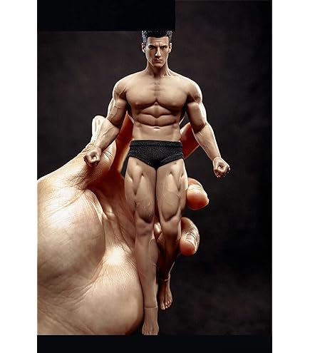 Cuerpo Masculino Musculoso De Acero 1/6 Phicen TBLeague - Esqueleto Interno, Sin Costuras, Modelos M33-M35