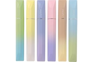 COLNK Pastel Highlighter Set, 6 pcs Aesthetic Highlighters Assorted Colors,Chisel Tip, Cute Highlighter Color Pens for Color Coding,No Bleed, Pastel Ink A