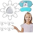 Kids Mouth Guard (8 pcs) and 4 Pack Moldable Kids Mouth Guards for Grinding and Clenching Teeth | Comfortable Nighttime Protection Guard | Including Hygiene Case and Gel Ice Pack
