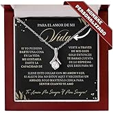 CREACIONES Para El Amor De Mi Vida Cadena En Espanol, Regalos Para 14 De Febrero Para Mujer, Regalos Para 14 De Febrero, Caja Sorpresa Para Cumpleaños, Collar De Oro Para Mujer