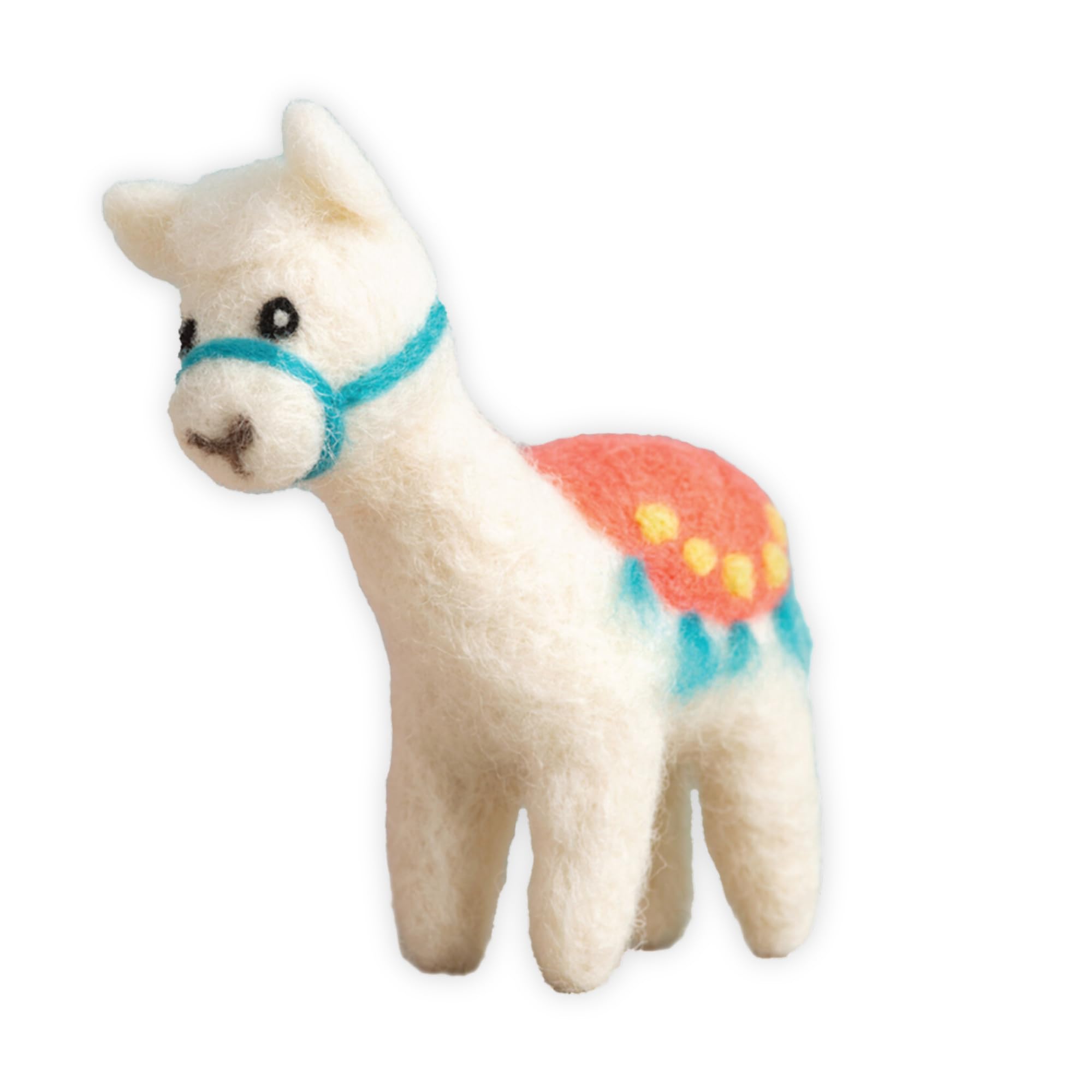 Hawthorn Handmade Alpaca Needle Felting Kit - Felting Craft Kits for Adults UK, Includes Wool, Needles & Instructions. Great for Adult Craft Gifts - Approx 9cm Long