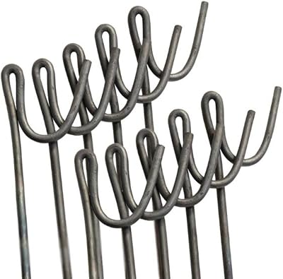 Suregreen Steel Fencing Pins 1.2m 8mm Garden Stakes 10 Pack