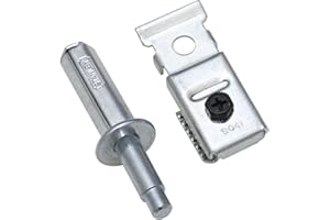 National Hardware N344-929 V391UP Folding Door Upper Pivot in Zinc Plated,0