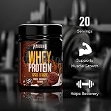 Warrior Whey Protein Powder 500g Double Chocolate High Protein Shake view 2