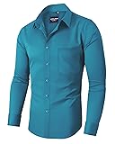 Alimens & Gentle Men's Dress Shirts Long Sleeve