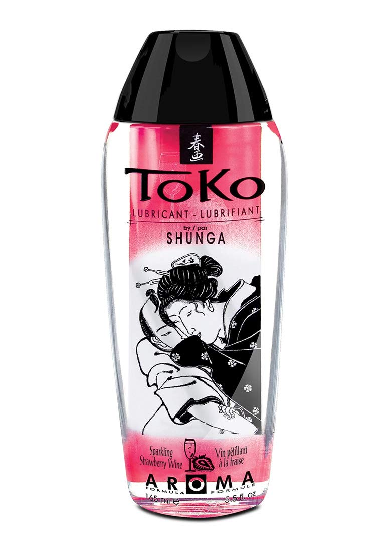 Shunga Toko Lubricant - Strawberry - 165ml/5.5oz