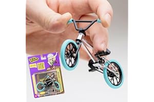 TAILWHIP Finger BMX Finger Bicycle Toy BMX Steel Alloy Finger Bike (Chrome), 2slot