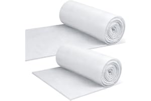 Peryiter 2 Roll Upholstery Quilt Batting 24 Inch x 5 Yard x 0.4 Inch Polyester Batting Multipurpose Fiberfill Stuffing Fabric for Cushion Pillows Bedspreads Interior Decoration Crafts