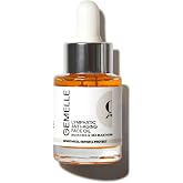 GEMELLE Lymphatic Anti-Aging Face Oil | 15x Award Winner, Vitamin C, E &amp; A, Bakuchiol, Sea Buckthorn, Squalane, Botanical, Face Oil For Women, Mature Skin