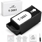 T3661 Maintenance Box for Epson XP-15000 XP-970 XP-6100 XP-6000 | Compatible with XP-8500 XP-8600 XP-8700; 1 Pack; Waste Ink Tank Replacement