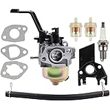 Amazon.com : Dalom 6.5HP 196cc Carburetor Air Filter Fuel Shut Off