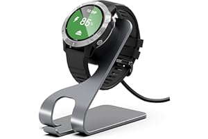 YUANHOT Garmin Magnetic Charger Station with 5FT USB Cable for Instinct, Vivoactive 3/4, Fenix 5/6, Venu, Forerunner 745/945/935/245, Approach S60