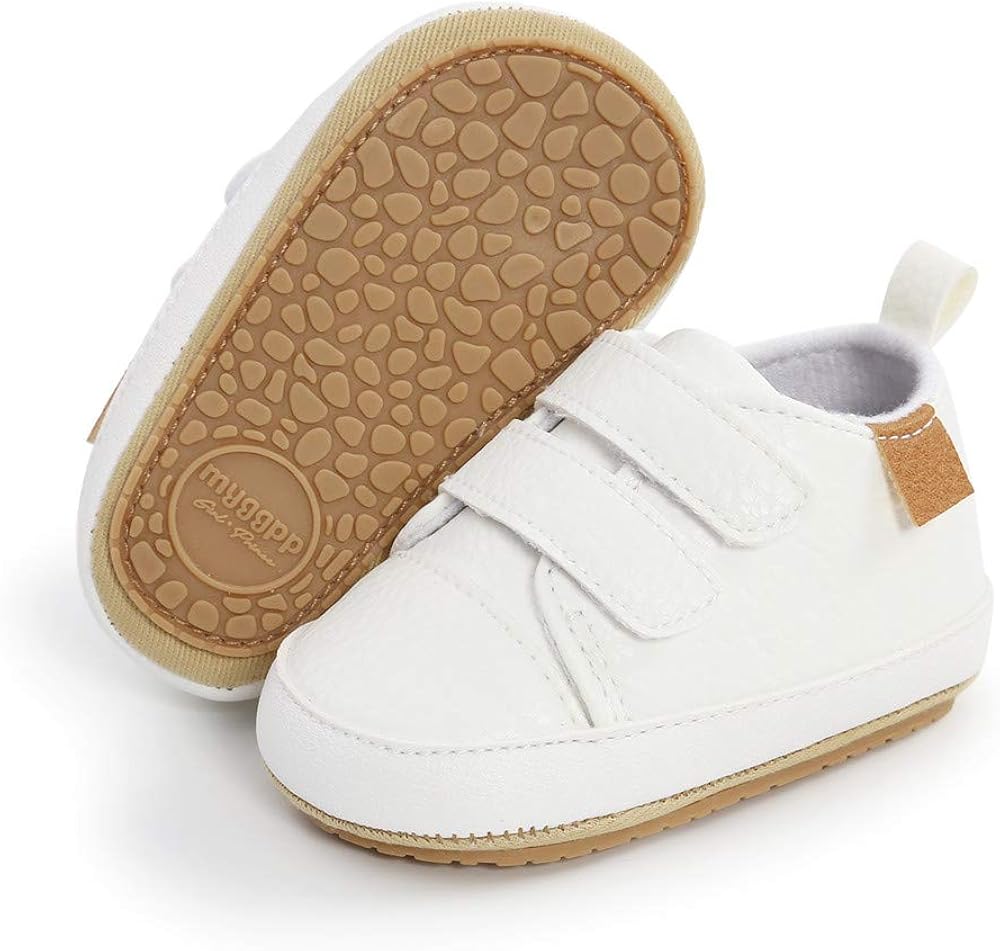  | E-FAK Baby Shoes Boys Girls Infant Sneakers Non-Slip Rubber Sole Toddler Crib First Walker Shoes | Sneakers
