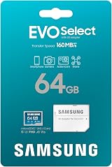 Samsung EVO Select 64GB microSD Card + SD Adapter UHS-I U3 4K UHD 160MB/s Read view 8