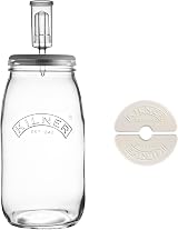 Kilner 3L Fermentation Set Glass Jar with Silicone Lid & Weights view 1