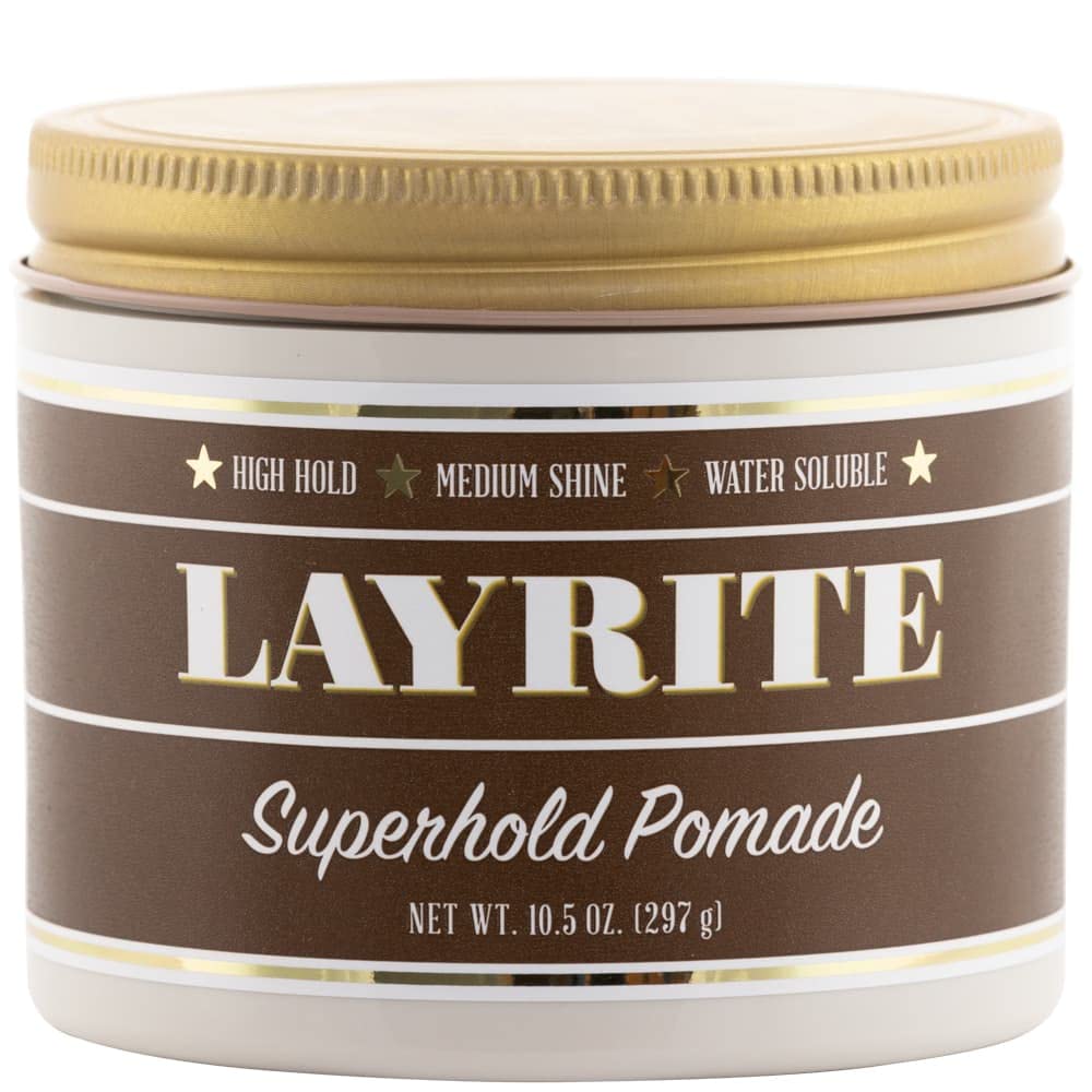 Photo 1 of Layrite Superhold Pomade, 10.5 oz