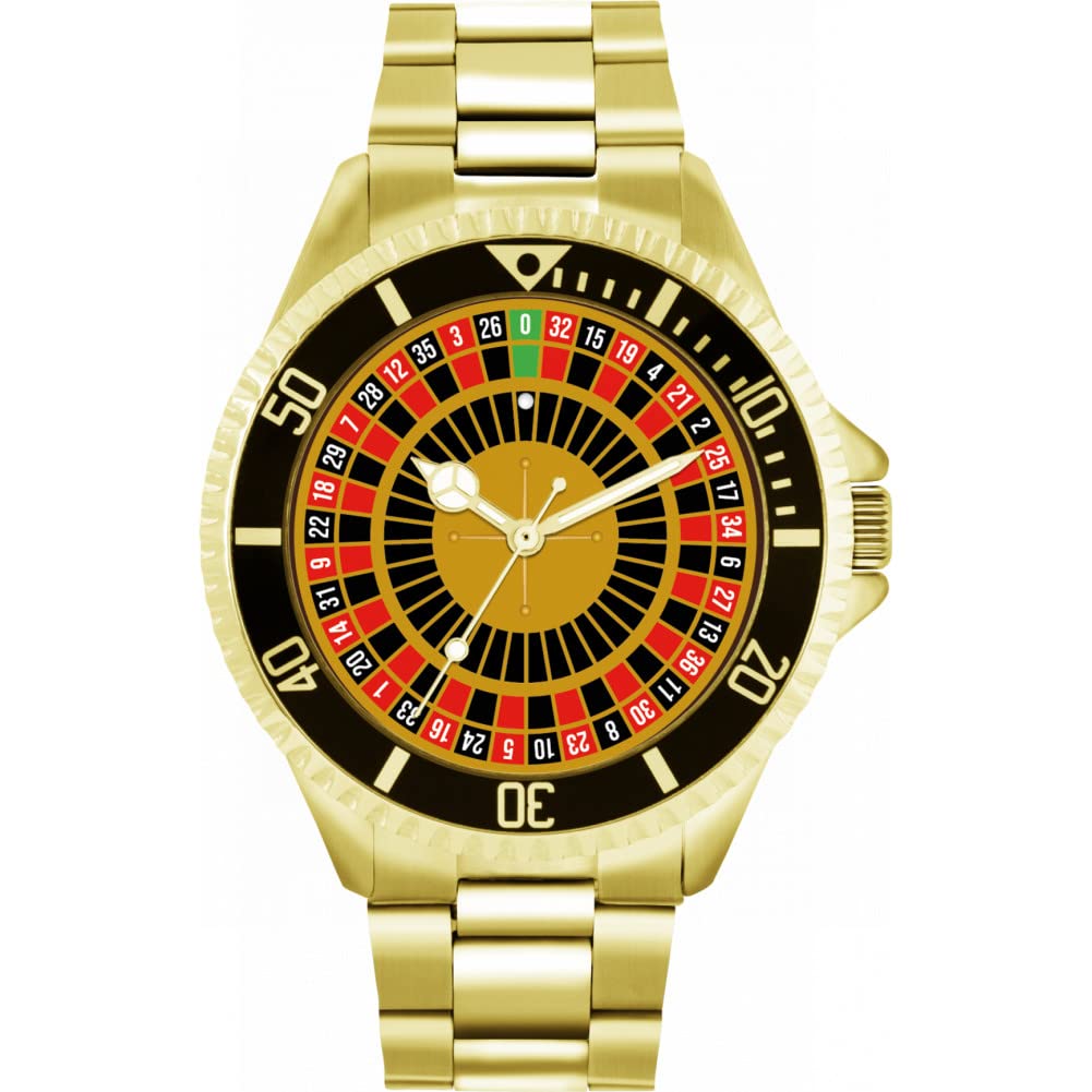 Toff London Mens Roulette Wheel Watch