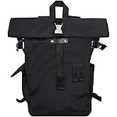 Harvest Label Urban Rolltop Backpack 2.0 (Black)