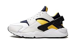 Nike mens Air Huarache Running Shoe, White/Varsity