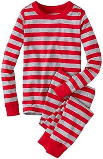 Family Matching Christmas Pajamas PJs Sets Kids Mom Dad ...