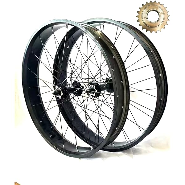 26 Bike Rim SZWEDI Front Fat Bike Wheel Bolt On Snow