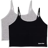 Calvin Klein Kids Girls' Camisole Bra 2-Pack
