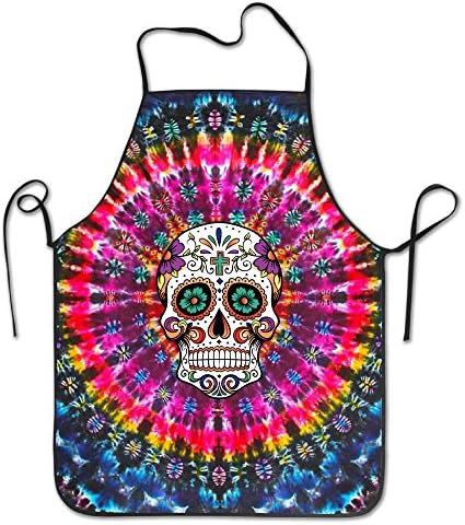 Sugar Skull Kitchen Apron Living