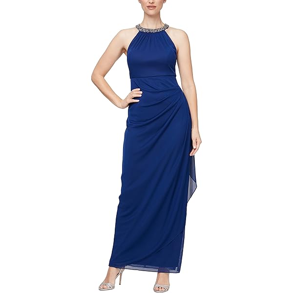 Amazon.com: BCBGMAXAZRIA Women's One Shoulder Gown with Pleated Strap, Surf  Blue, 6 : Clothing, Shoes & Jewelry