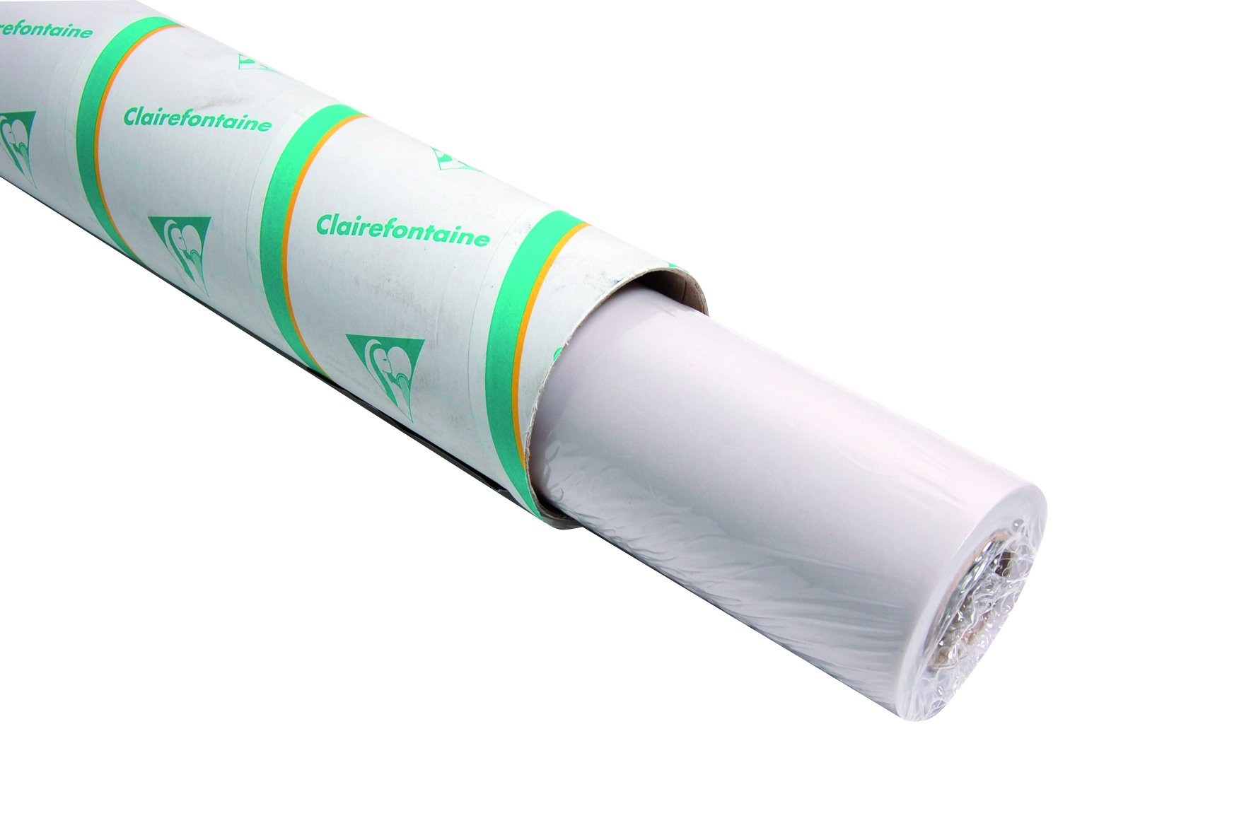 Clairefontaine - Ref 96518C - Tracing Paper Roll (Single Roll) - 0.90x20m Sized, 90/95g, High Transparency, Smooth Surface, Acid Free, Printable - Suitable for Ink, Marker & Pencil