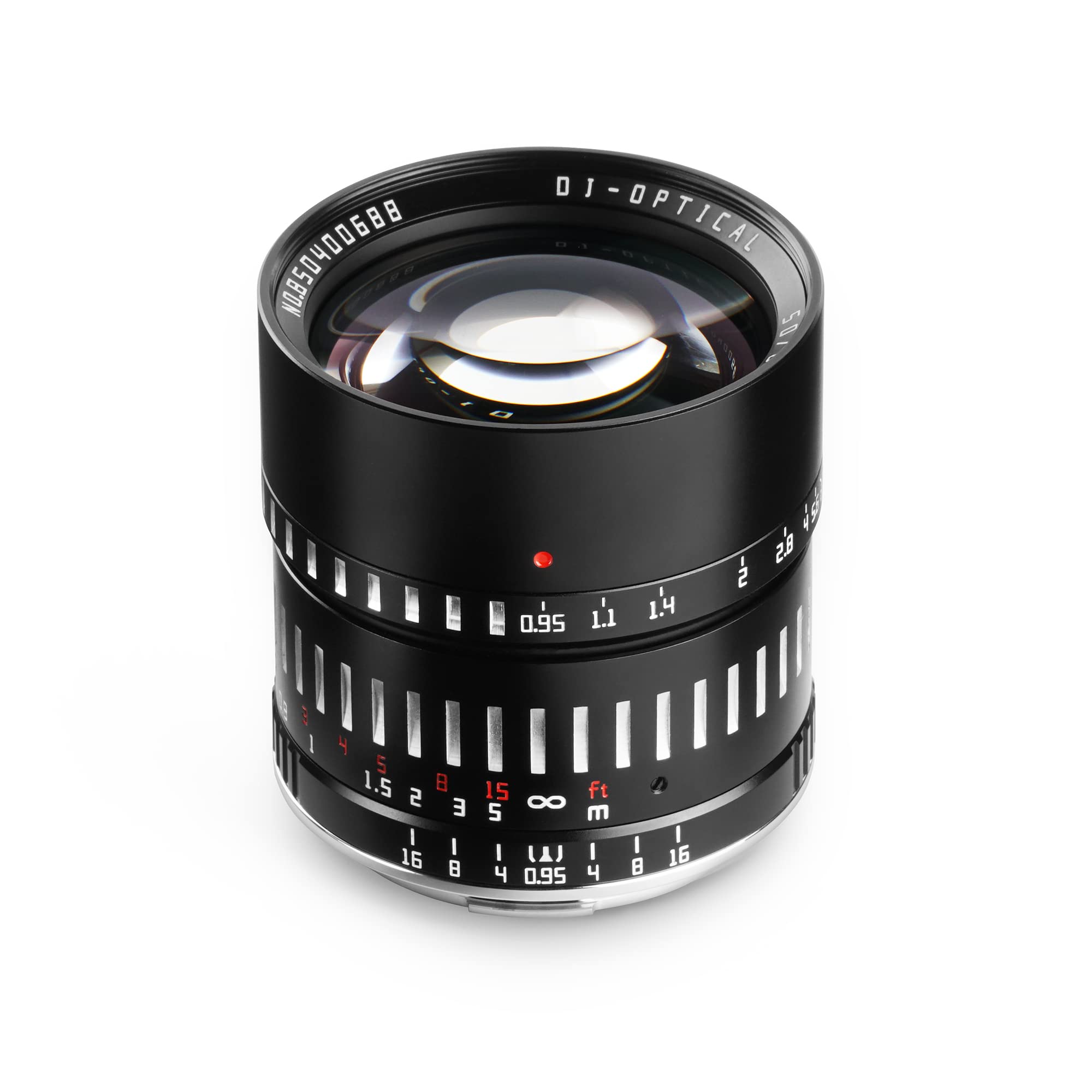 TTArtisan APS-C 50mm F/0.95 Metal Bodied Lens Compatible with Nikon Z Mount - Black & Silver — image 1