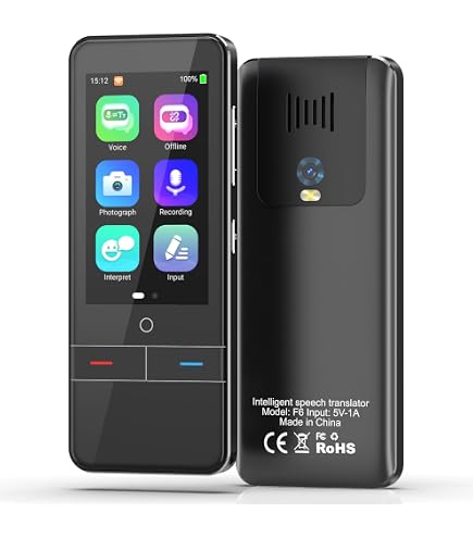 Amazon.com : Wooask W12 Language Translator Device, 2026 Upgraded