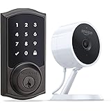 Amazon Key Home Kit: Amazon Cloud Cam (Key Edition) indoor security camera and compatible smart lock