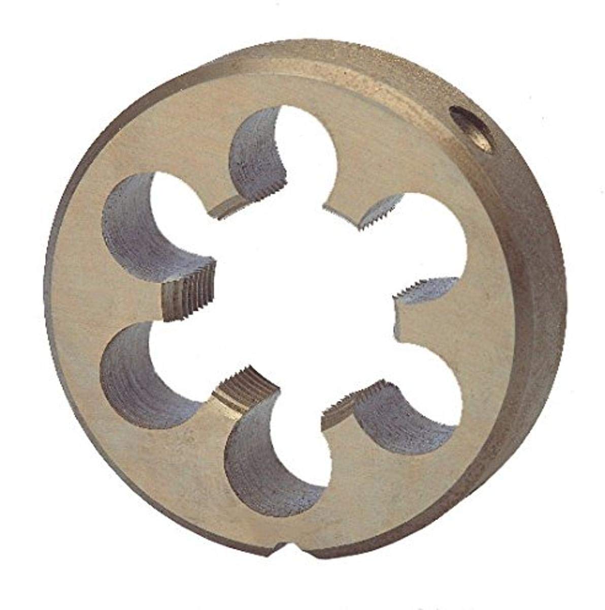 Ruko HSS Round Die, DIN EN 24231, Ground, Bright Finish, G 1-5/8 inches Nominal Thread Size, R240158