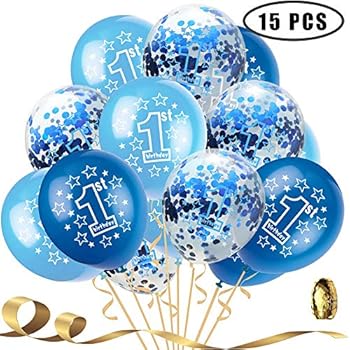 Amazon Com 1st Birthday Decoration For Baby Boy First Birthday