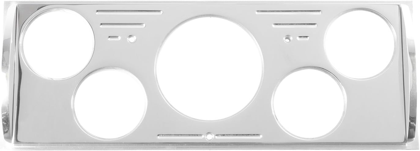 AutoMeter 7057 Dash Panel, Chevy Truck 40-46, 1 X 3-1/8", 4 X 2-1/16", Billet