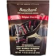 Bouchard Dark Belgian Chocolate (72% Cacao) | Individually Wrapped in Resealable Bag | No Soy, No Vanilla, No Nonsense | Non-GMO, Gluten Free, OU-D Kosher